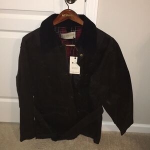 R M Williams NWT Australian belted Olive Green Australia Drover Coat wax Jacket